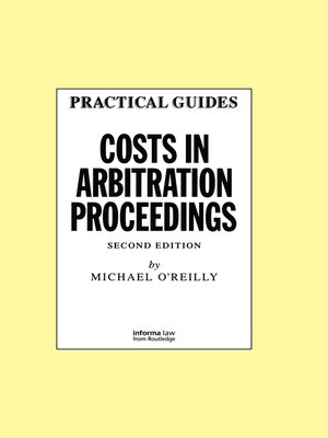 cover image of Costs in Arbitration Proceedings